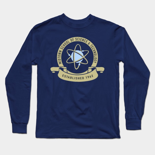 Midtown School of Science and Technology Long Sleeve T-Shirt by AlejandroAM